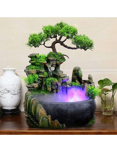 Fuente de Mesa JOINDATAT Zen Iluminada 1.34 kg 25.4x20.3x22.9 cm Fuente de Mesa JOINDATAT Zen Iluminada 1.34 kg 25.4x20.3x22.9 cm