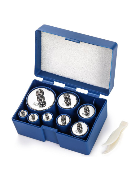 Kit de Pesas de Calibración Bekith 1000g con Estuche