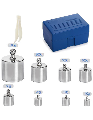 Kit de Pesas de Calibración Bekith 1000g con Estuche