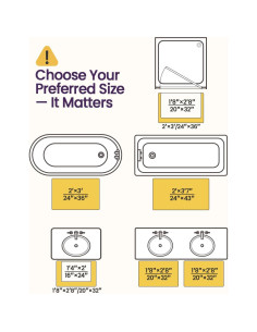 Alfombrilla de baño DEXI 61x91 cm blanca antideslizante 2