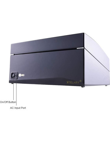 Reloj Winder Automático Udgtee 4 Motores Negro Madera 27.4x63.8cm