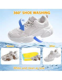 Bolsa de Lavado de Zapatos KRYVONTA 2 Piezas 38.9x18.5cm 2