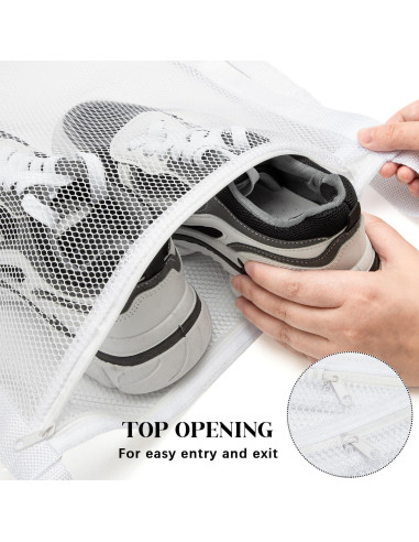 Paquete de 2 bolsas secadoras AYZTKUX 41.4x41.4 cm malla