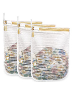 Bolsas de Lavandería de Malla Prezon 30x40 cm - 3 Pcs