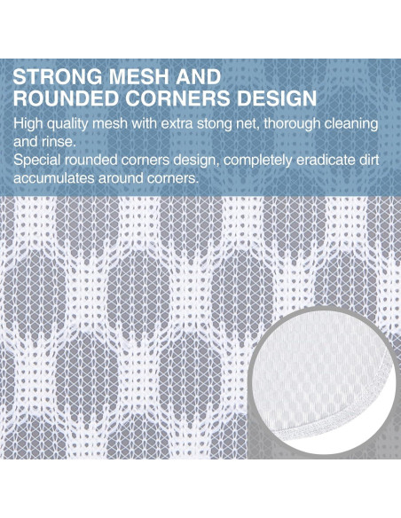 3 Bolsas de Lavandería de Malla LAFFTRAK para Delicados 30x38 cm