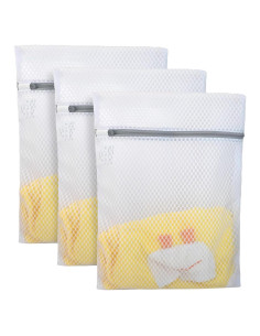 Bolsas de Lavandería de Malla GOGOODA - 3 Medianas Cuadradas