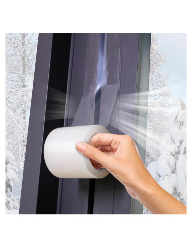 Cinta de Sellado Transparente AosFero 5 cm x 9 m Aislamiento