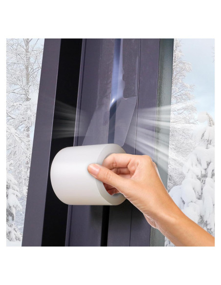 Cinta de Sellado Transparente AosFero 5 cm x 9 m Aislamiento