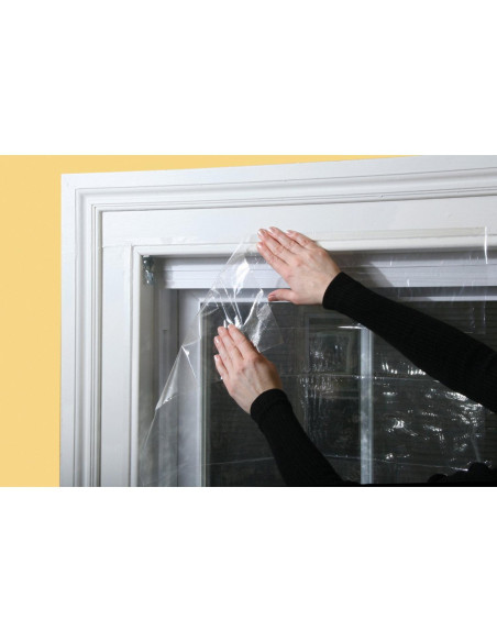 Kit de Ventana Stretch Frost King V96H 213x279cm Claro