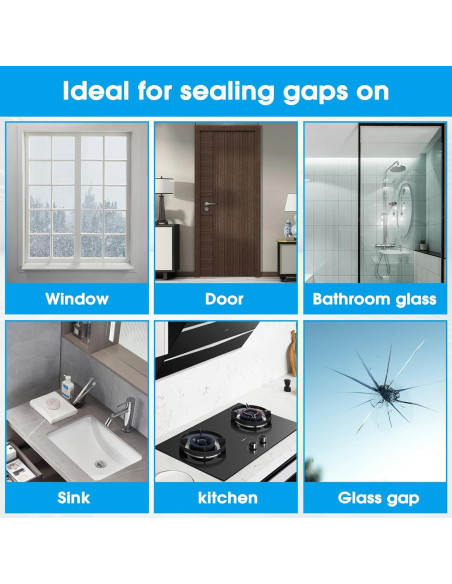 Cinta de Sellado Transparente AosFero 5 cm x 9 m Aislamiento