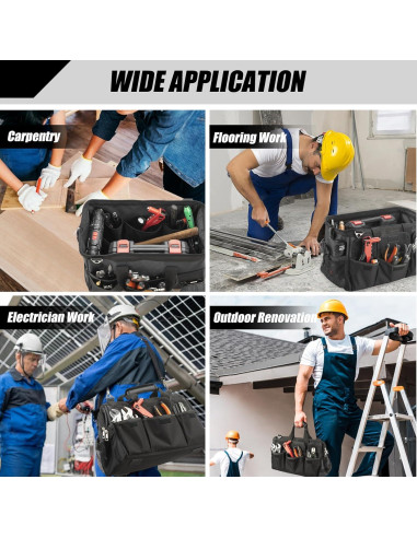 Bolsa de Herramientas KIPHCA 16" Impermeable 15 Compartimentos