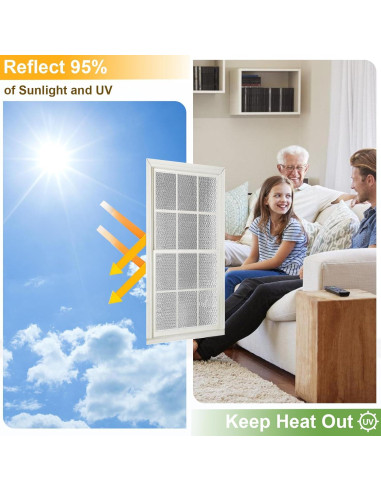 Kit Aislamiento Ventanas Aukivon 60cm x 6.1m Reflectante