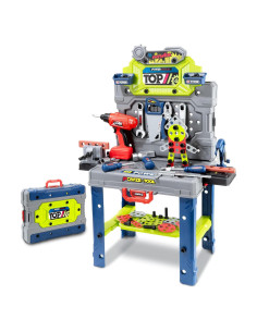Kit de Herramientas para Niños POFJOEQ - Banco de Trabajo 81 cm