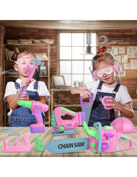 Juego de Herramientas de Juguete LSCLCIN para Niñas 3-7 Años