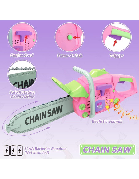 Juego de Herramientas de Juguete LSCLCIN para Niñas 3-7 Años