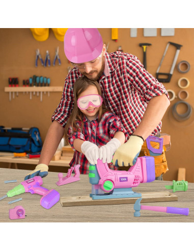 Juego de Herramientas de Juguete LSCLCIN para Niñas 3-7 Años