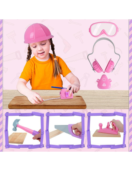 Juego de Herramientas de Juguete LSCLCIN para Niñas 3-7 Años