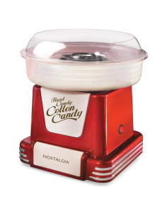 Máquina de Algodón de Azúcar Nostalgia Retro - Rojo, 1.61 kg