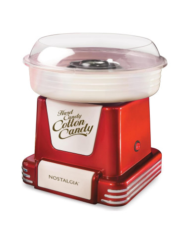 Máquina de Algodón de Azúcar Nostalgia Retro - Rojo, 1.61 kg