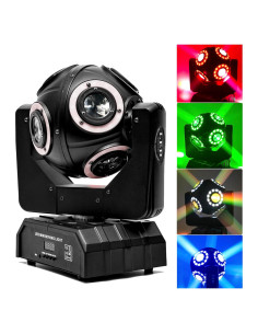 Luz de Cabeza Móvil DJ VALLEYMUD 8x15W RGBW DMX 540
