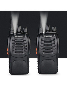 Walkie Talkies Baofeng BF-888S - Paquete de 6 Radios 1500mAh 2