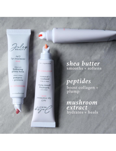 Bálsamo Labial Hidratante Julep 24/7 - Transparente Vegano