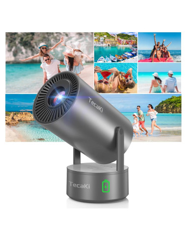 Proyector Portátil Tecaki X5OTD-US con Batería y WiFi