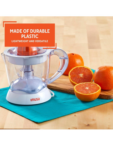 Exprimidor Eléctrico de Cítricos IMUSA 1005ml Blanco