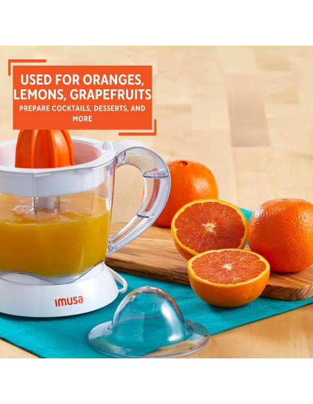 Exprimidor Eléctrico de Cítricos IMUSA 1005ml Blanco