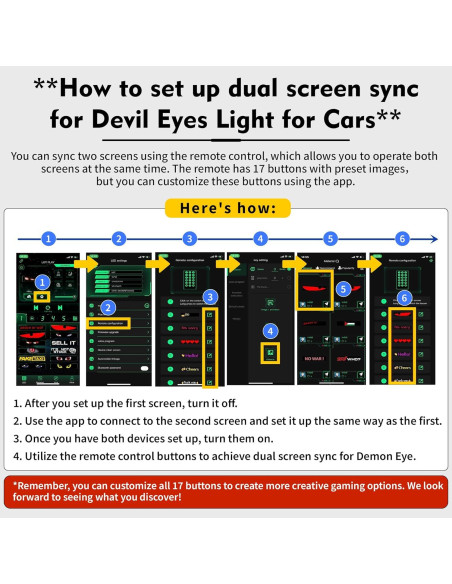 Luces LED Sachie 5800 Lux Ojos de Diablo 60cm 2PCS USB IP68