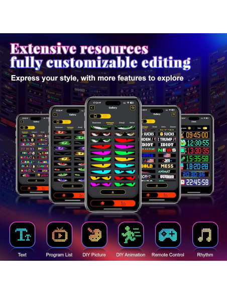 Luces LED Sachie 5800 Lux Ojos de Diablo 60cm 2PCS USB IP68