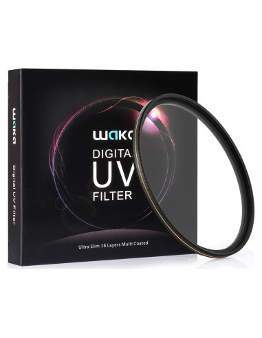 Filtro UV Waka 49mm MC - Protección Ultravioleta 16 Capas