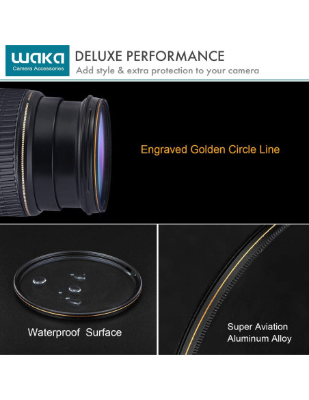 Filtro UV Waka 49mm MC - Protección Ultravioleta 16 Capas Filtro UV Waka 49mm MC - Protección Ultravioleta 16 Capas