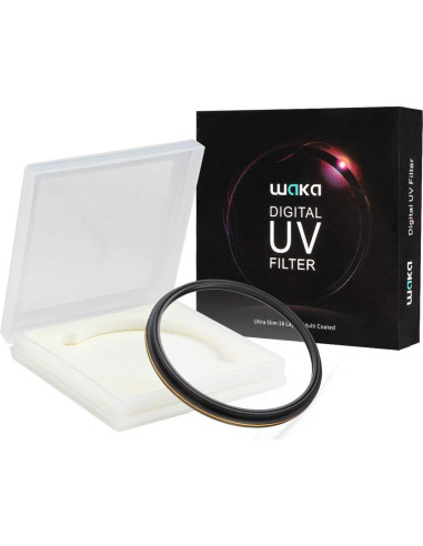 Filtro UV Waka 49mm MC - Protección Ultravioleta 16 Capas