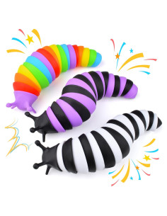 Juguete Antiestrés Slug Cevioce 3 Piezas para Niños y Adultos