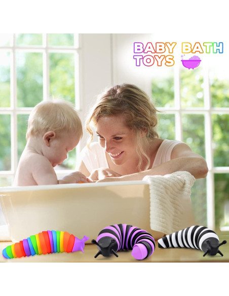 Juguete Antiestrés Slug Cevioce 3 Piezas para Niños y Adultos