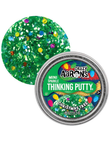 Set de Putty Navideño 2024 Crazy Aaron - 3 Mini Latas 13g