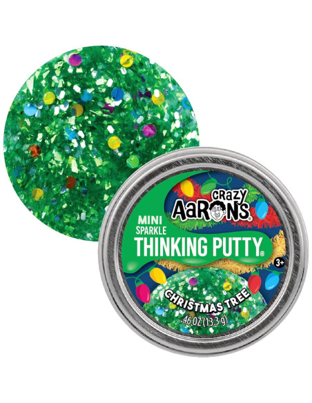 Set de Putty Navideño 2024 Crazy Aaron - 3 Mini Latas 13g