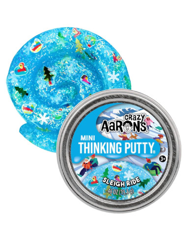 Set de Putty Navideño 2024 Crazy Aaron - 3 Mini Latas 13g