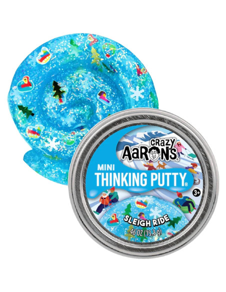Set de Putty Navideño 2024 Crazy Aaron - 3 Mini Latas 13g