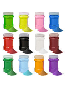 Arena de Color 4E's Novelty 16.5 lbs - 12 Colores Artísticos