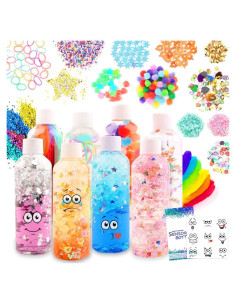 Botellas Sensoriales Calm Down VMNlooking - Kit de Manualidades