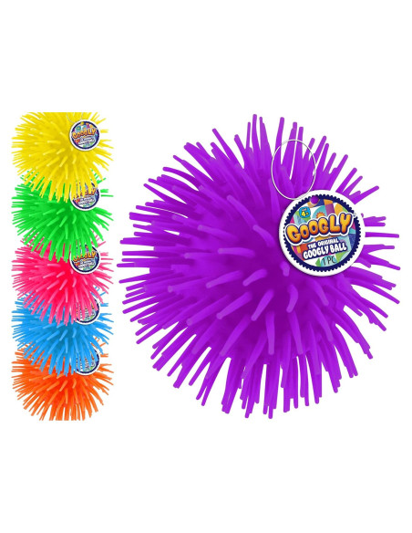 Pelotas Antiestrés Googly JA-RU con Picos Estirables (2 Unidades)