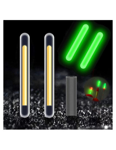 Palos de Luz para Pesca TRZLIFE 100pcs 3.81cm Alta Visibilidad