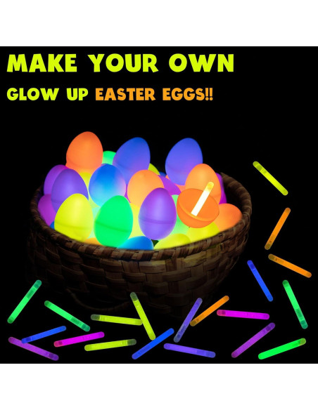 Palitos Brillantes Mini POPGIFTU 120 Pcs 5cm 6 Colores