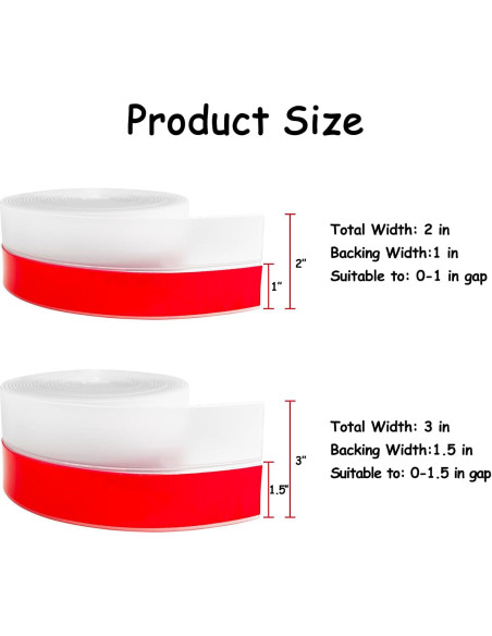 Burlete de Silicona Noabaco 5 cm x 6.1 m Aislante Blanco