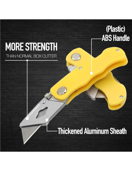 Juego de 10 cuchillos utilitarios Stino con 30 hojas de repuesto