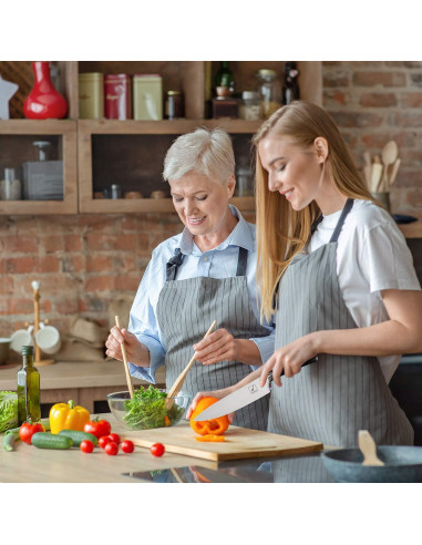 Cuchillo de Chef imarku 20 cm Acero Inoxidable Alto Carbono