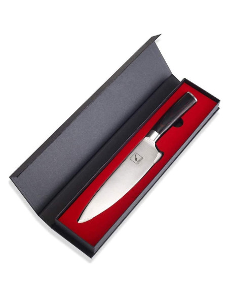 Cuchillo de Chef imarku 20 cm Acero Inoxidable Alto Carbono
