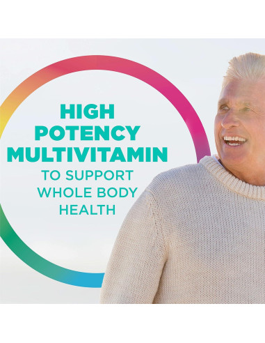 Multivitamina Rainbow Light Adulto Activo 50+, 90 Tabletas